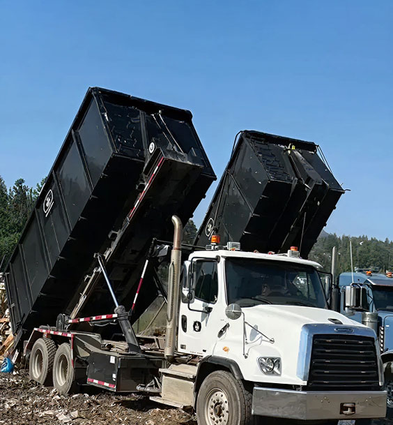 Roll-off dumpster