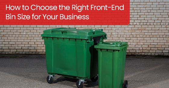 How to choose the right front-end bin size for your business